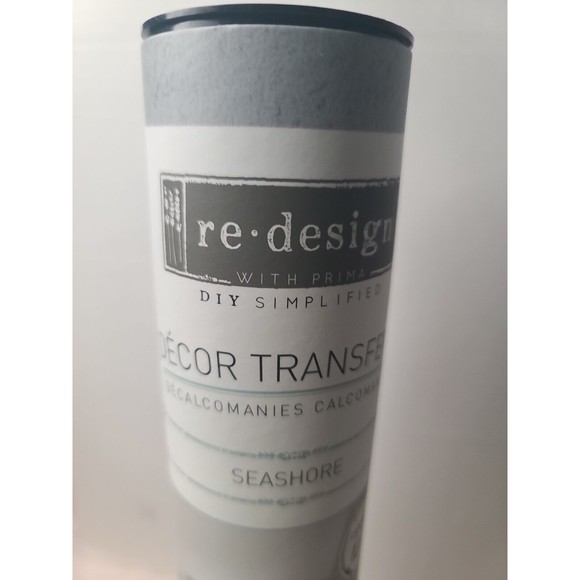 NEW Re•design with Prima Seashore Furniture Decor Transfer 22" x 32" nautical - Picture 2 of 7